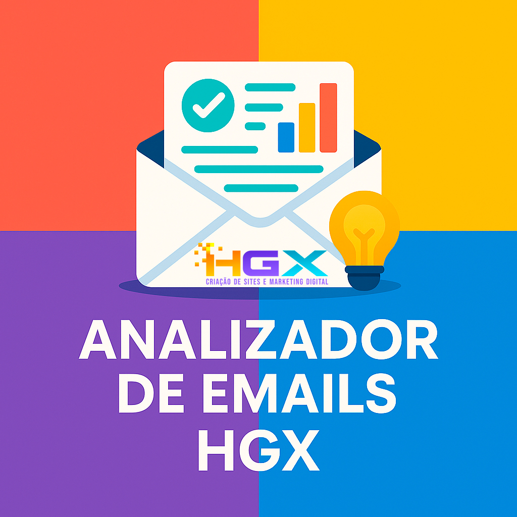 Analizador de Emails HGX - Agência Digital HGX