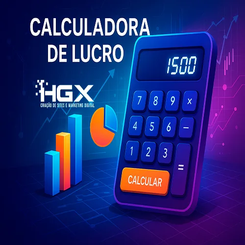 Calculadora de lucro - Agência Digital HGX Criação de sites e Marketing Digital