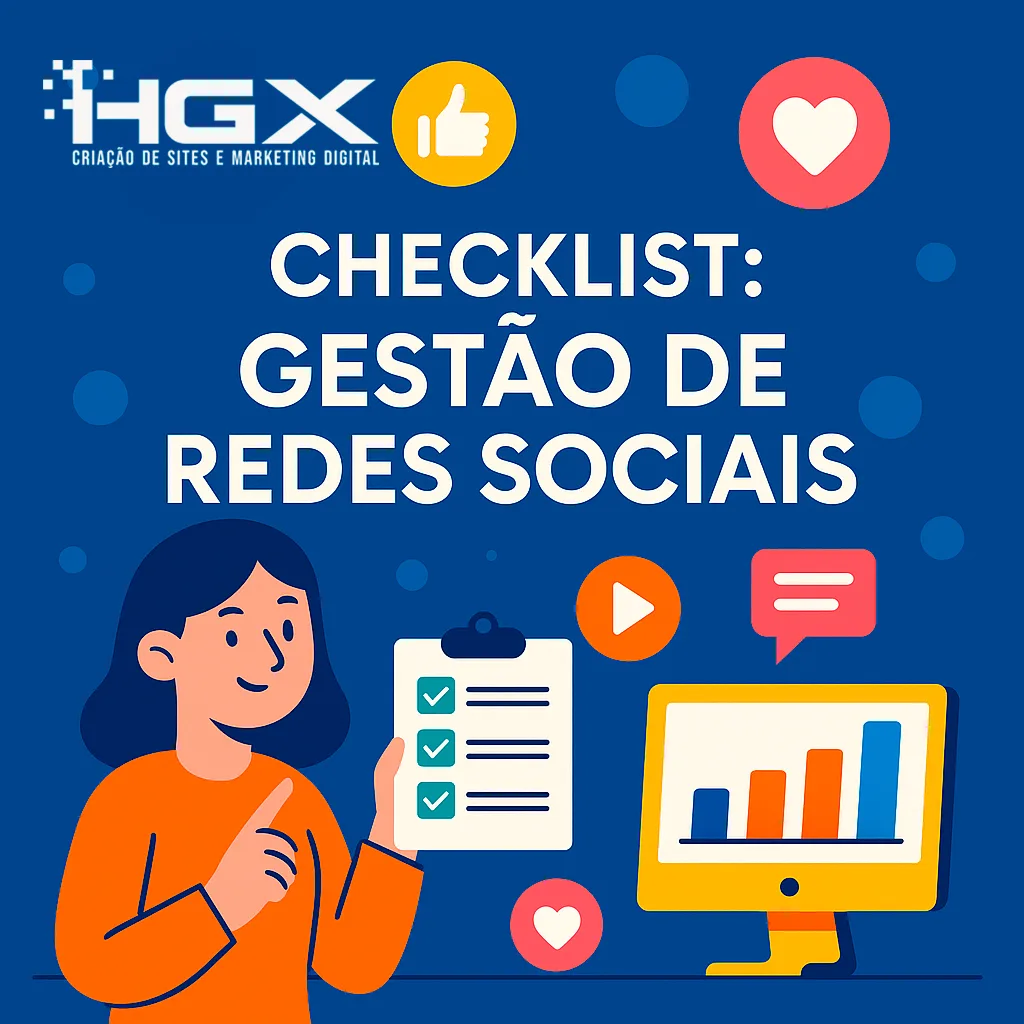 CheckList de Gestão de Redes Sociais - Agência Digital HG