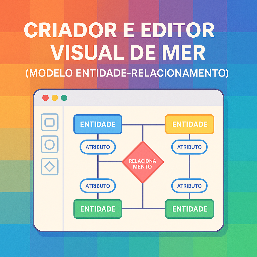 Criador e Editor Visual de MER (Modelo Entidade‑Relacionamento - Agência Digital HGX
