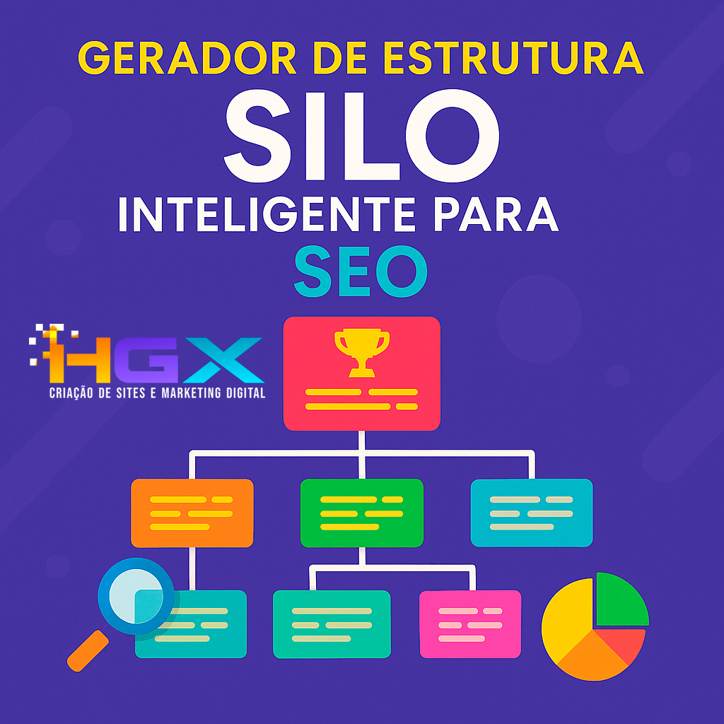 Gerador de Estrutura SILO Inteligente para SEO - Agência Digital HGX