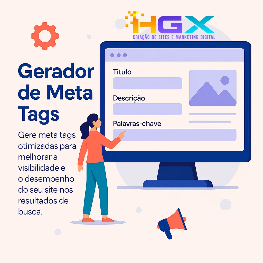 Gerador de Meta Tags - Agência Digital HGX