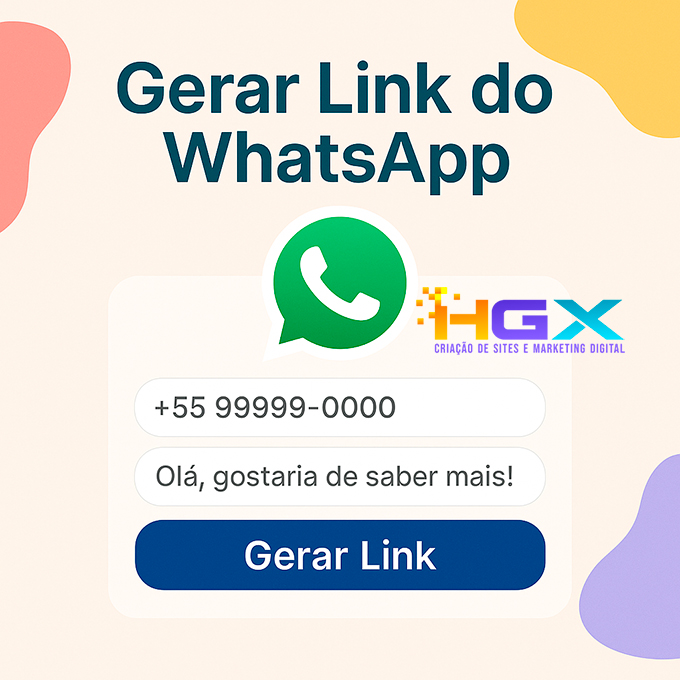 Gerar Link Whatsapp - Ag}encia Digital HGX