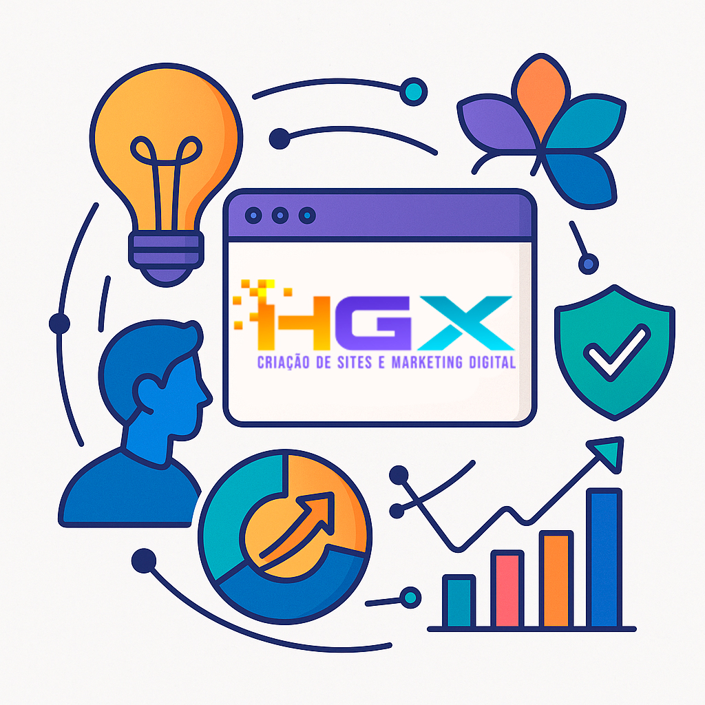 Quem Somos - Agência Digital HGX - Criação de Sites Incríveis e Marketing Digital Inteligente