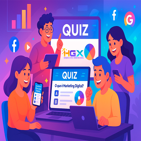 Quiz Interativo sobre Marketing Digital - Agência Digital HGX Marketing Digital
