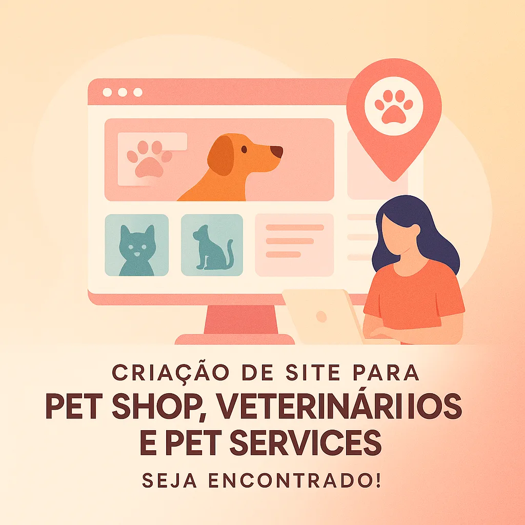 Criação de Site para Pet Shop, Veterinários e Pet Services - Seja Encontrado! - Agência HGX