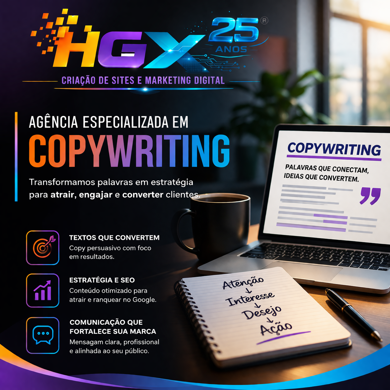 Agência Especializada em Copywriting: Como Transformar Palavras em Resultados Reais