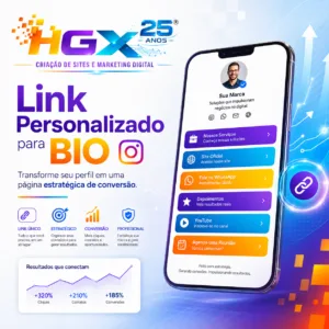 Criação de Link Personalizado para BIO do Instagram Transforme Seu Perfil em uma Página Estratégica de Conversão