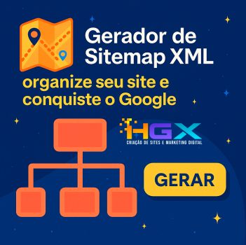 Gerador de Sitemap XML - Agência Digital HGX